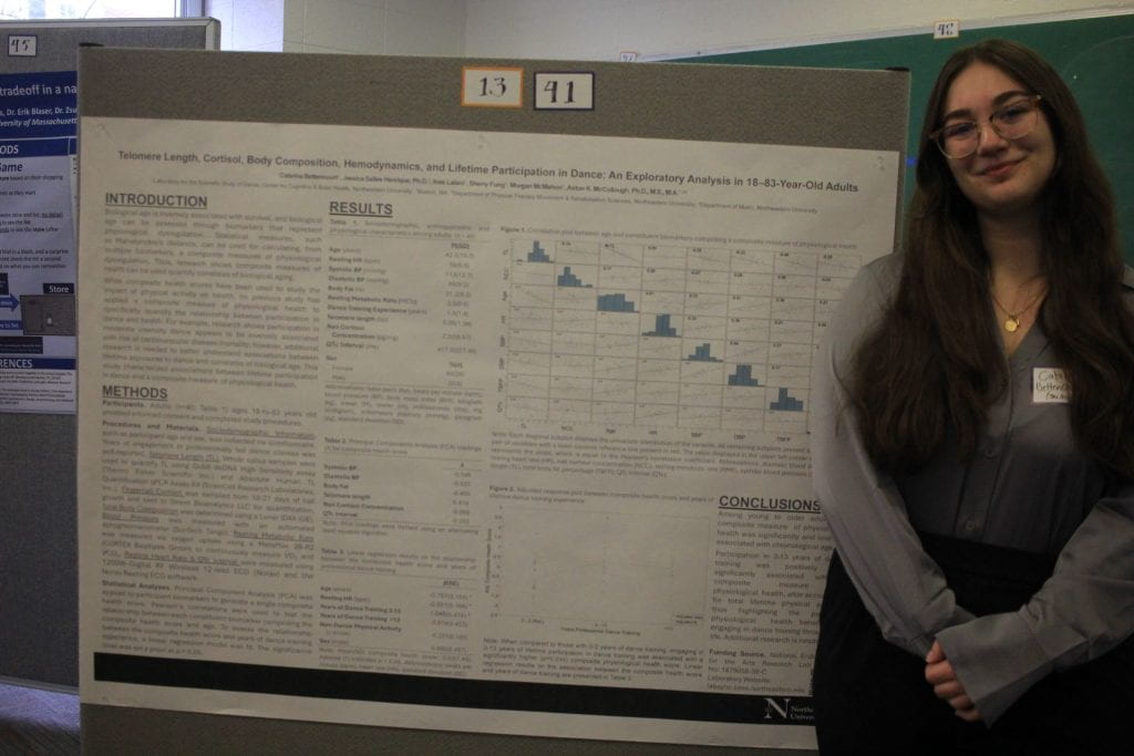 Me in front of poster